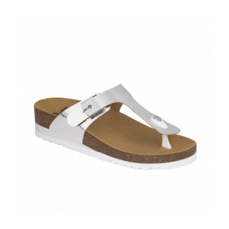 Dr. Scholl Glam SS 1 Damen Flip Flops Silber Farbe Größe 41