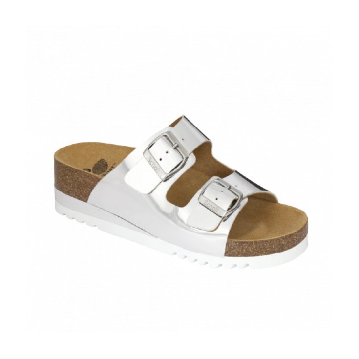 Dr. Scholl Glam SS 2 Damen Sandale Farbe Silber Größe 35