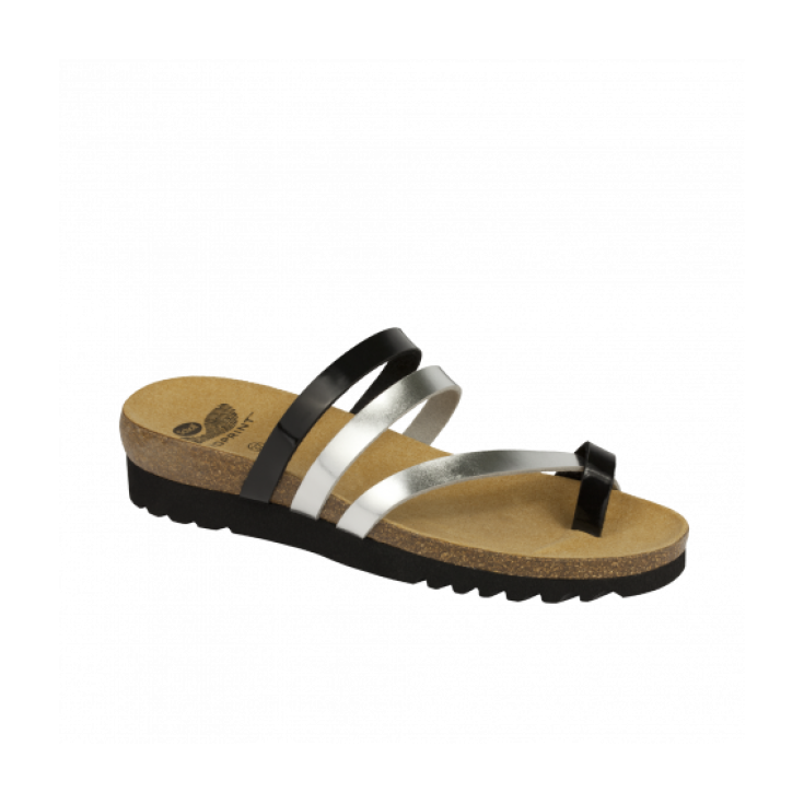 Scholl Alma Schuhfarbe Schwarz Silber Nummer 39