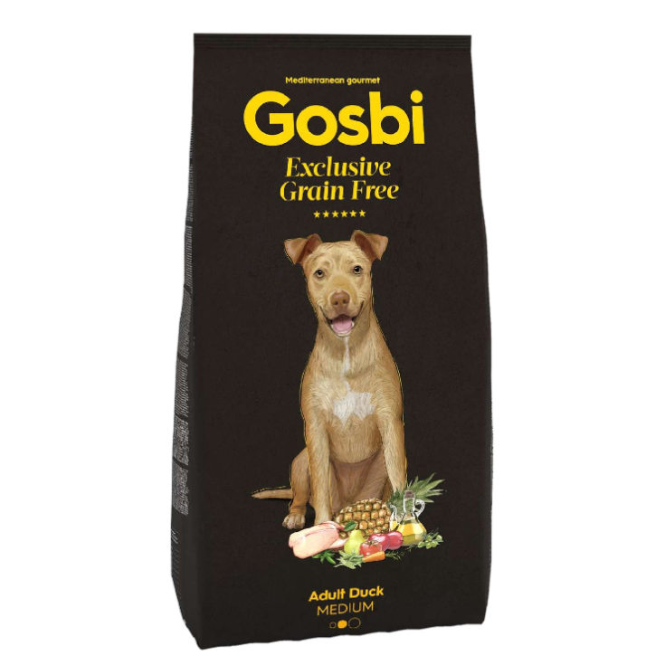 Gosbi Exclusive Grain Free Adult Ente Medium 3kg