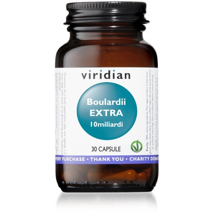 Viridian Boulardii Extra 10 Milliarden 30 Kapseln