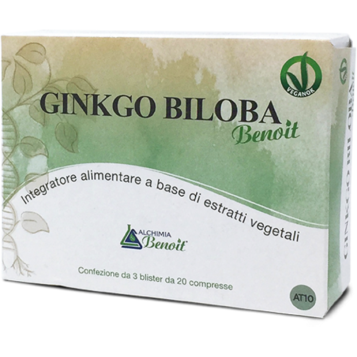 Ginko Biloba Benoit Nahrungsergänzungsmittel 60 Tabletten