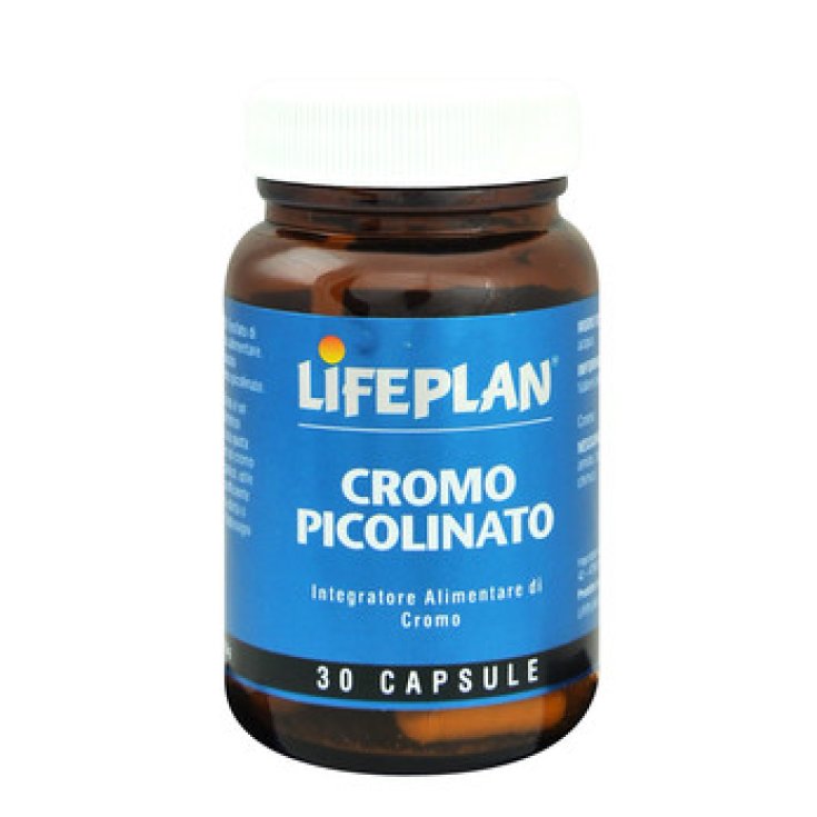 Lifeplan Chromium Picolinate Nahrungsergänzungsmittel 30 Kapseln