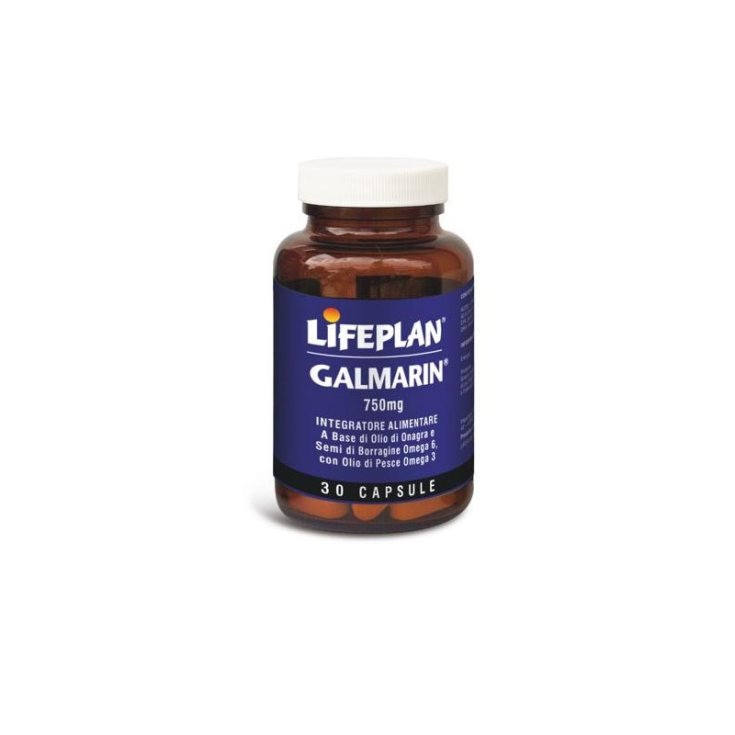 Lifeplan Galmarin 750mg Omega-3 Omega-6 Nahrungsergänzungsmittel 30 Kapseln