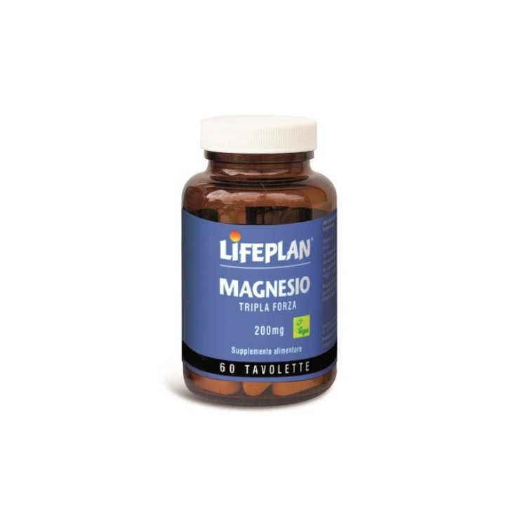 Lifeplan Products Magnesium Triple Strength Nahrungsergänzungsmittel 60 Tabletten