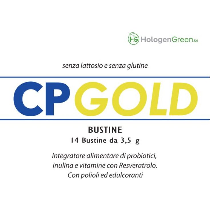 Hologengreen CP Gold Nahrungsergänzungsmittel glutenfrei 14 Sachets