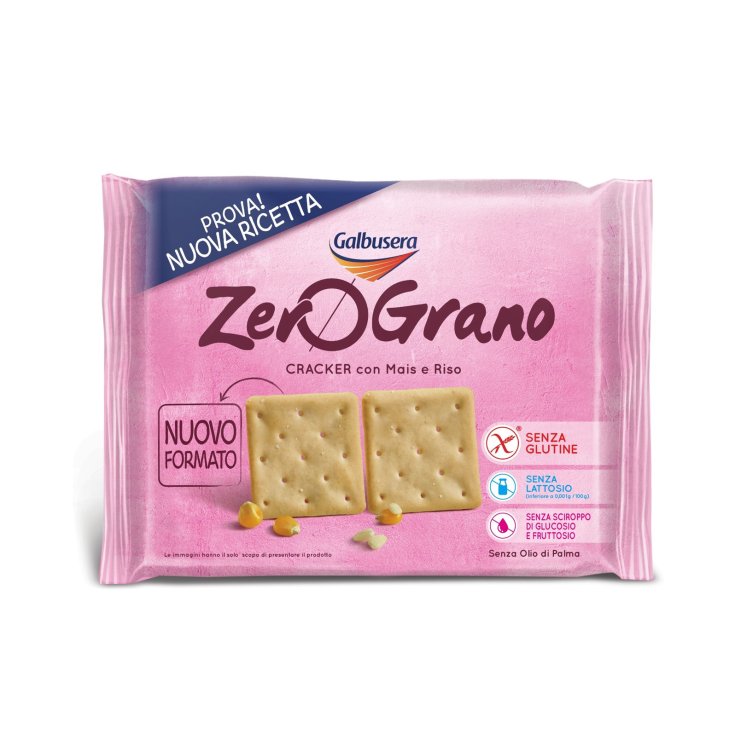 Zerograno Cracker mit Reis und Mais glutenfrei 320g