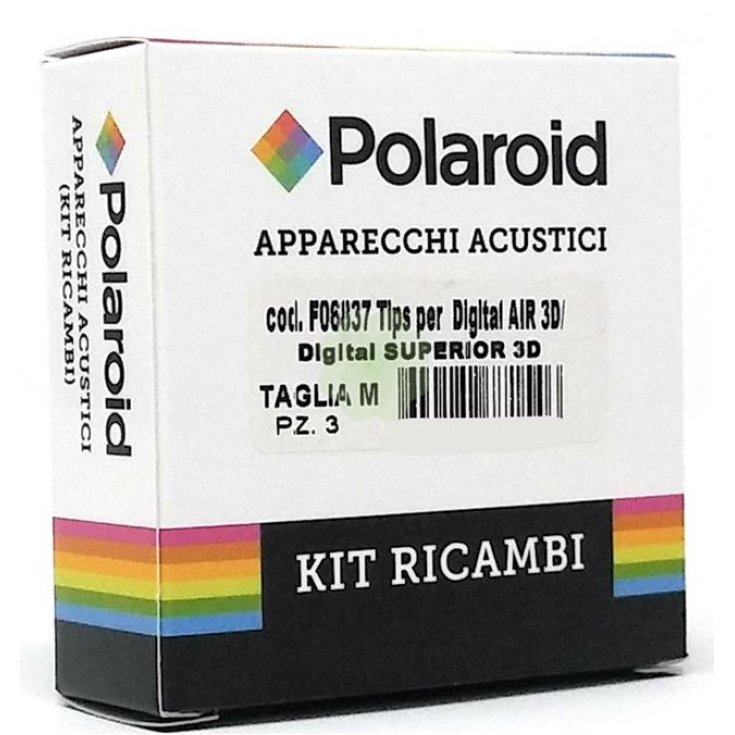 Polaroid Tip Air Superior Hörgeräte-Ersatzteil-Set Gr. M 3-tlg