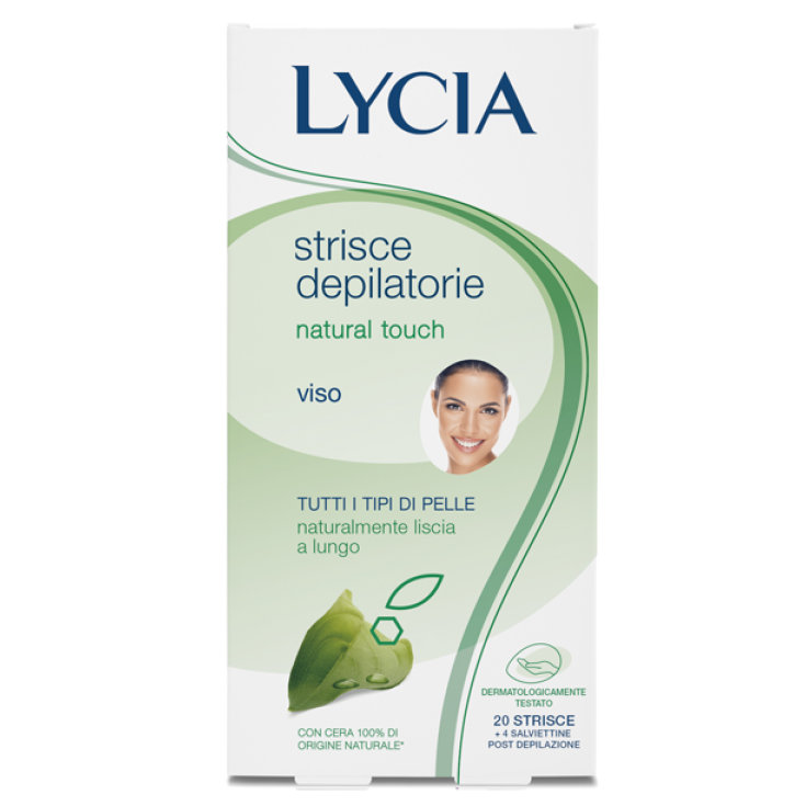 Lycia Natural Touch Gesicht Enthaarungsstreifen 12 Stück