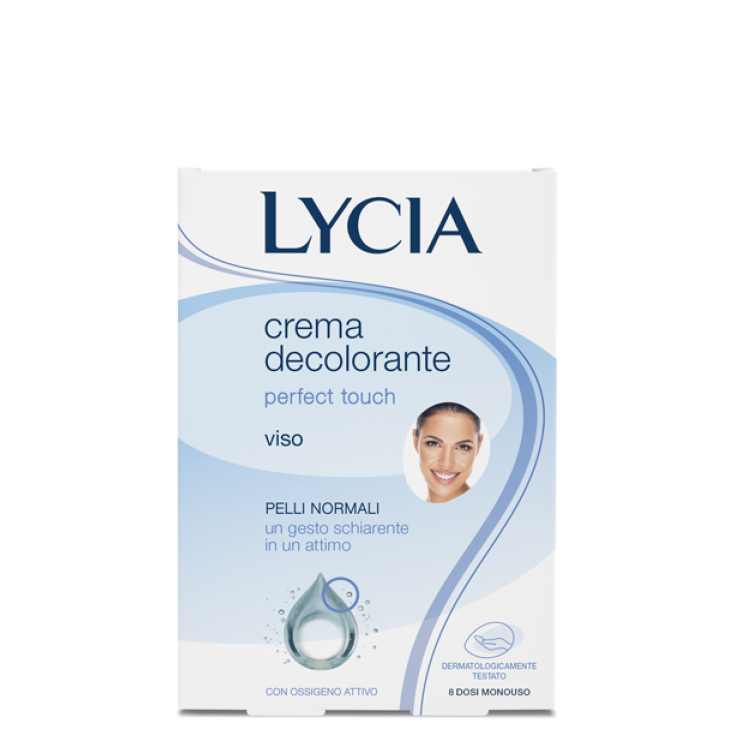 Lycia Perfect Touch Bleaching Cream Gesicht Normale Haut 8 Sachets