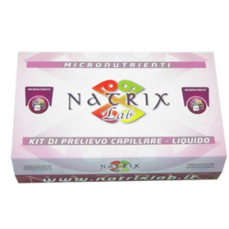 Natrix Lab Liquid Capillary Sampling Kit Mikronährstoffbereich Vitamineral Profile 1 Stück