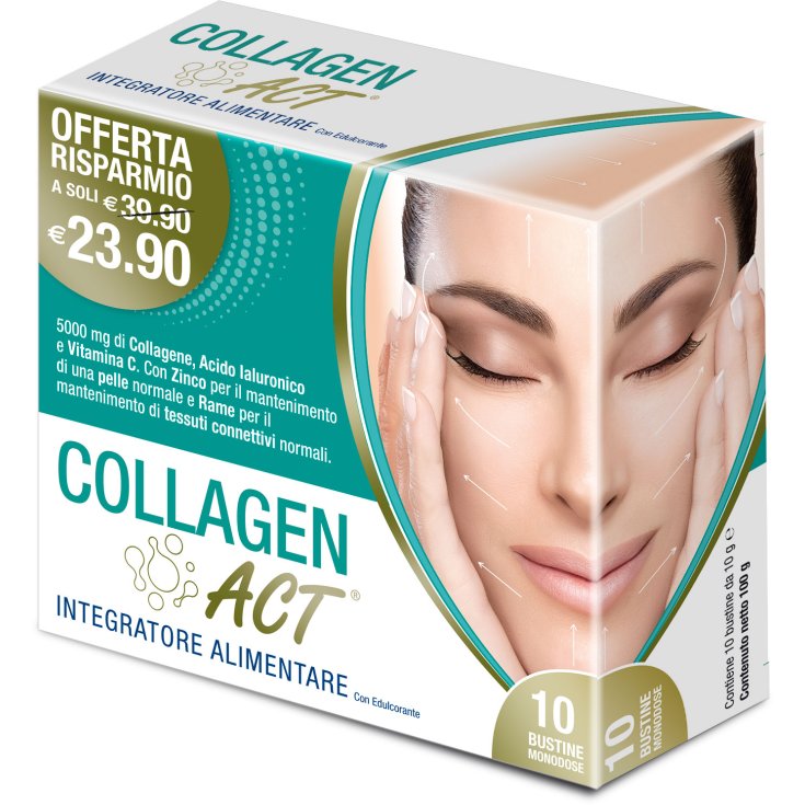 Collagen Act Nahrungsergänzungsmittel 10 Sachets