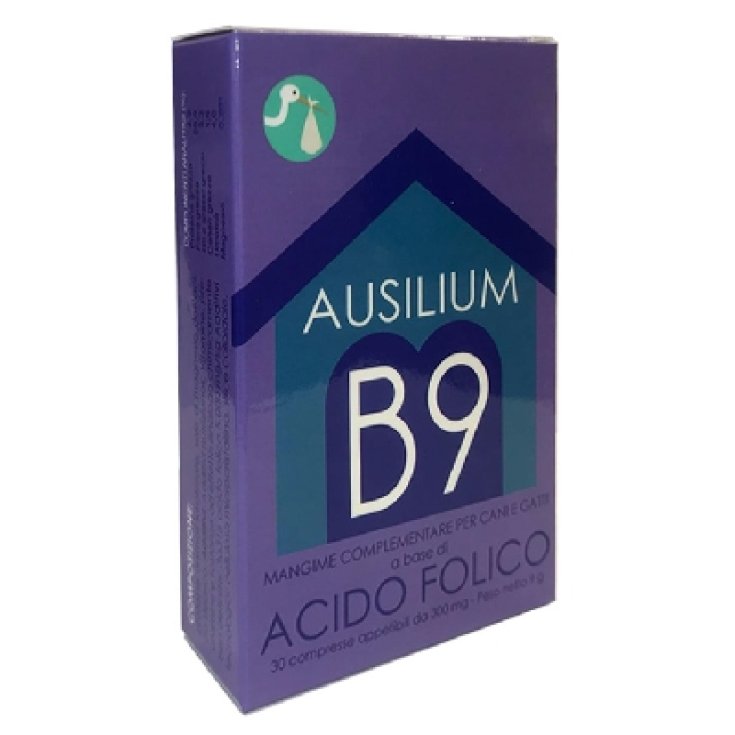 Deakos Ausilium B9 Ergänzungsfuttermittel mit Folsäure 30 Tabletten
