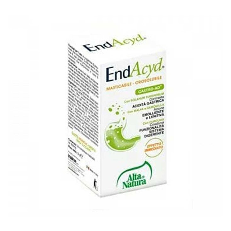 Altanatura EndAcyd Nahrungsergänzungsmittel 20 Kautabletten