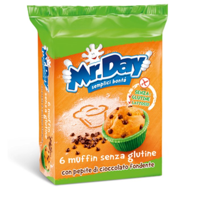 Mr Day Muffin mit glutenfreien Schokoladennuggets 252g
