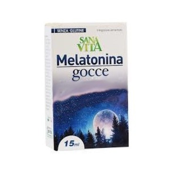 Paladin Pharma SanaVita Melatonin Nahrungsergänzungsmittel in Tropfen glutenfrei 15ml