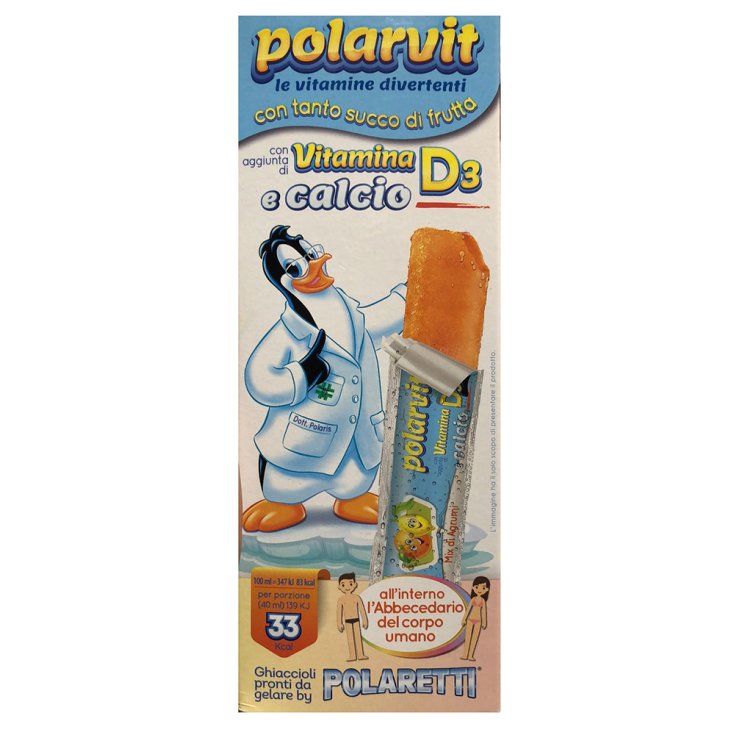 Polarvit Popsicles Fertig zum Einfrieren Nahrungsergänzungsmittel 5 Stück