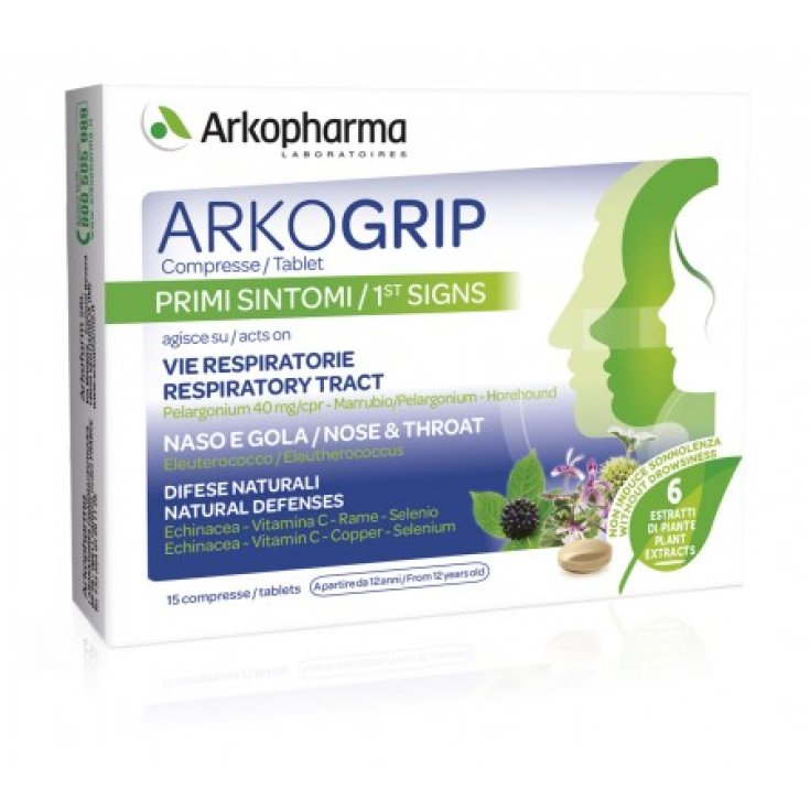 Arkopharma Arkogrip Nahrungsergänzungsmittel 15 Tabletten