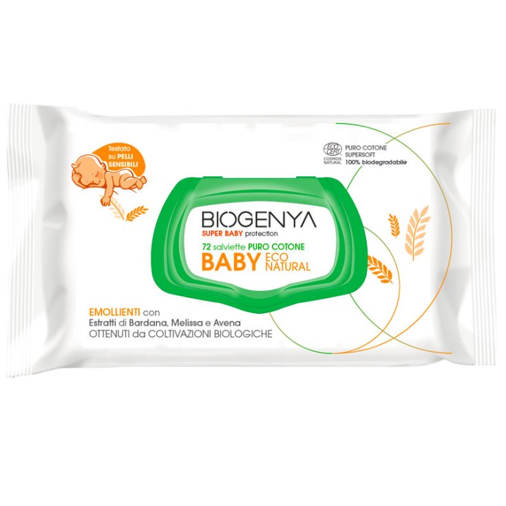 Biogenya Baby Eco Naturtücher 72 Stück