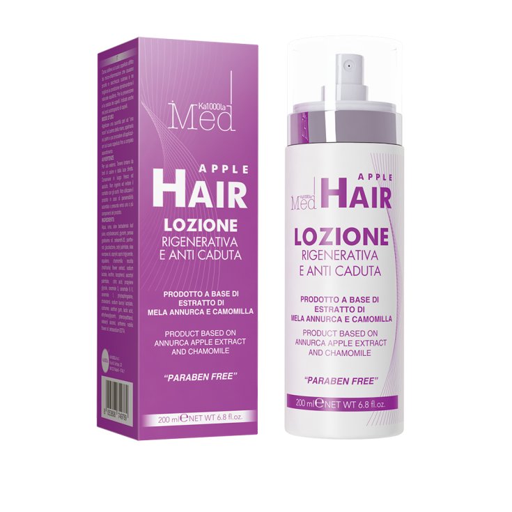 Ka1000la Med AppleHair Regenerierende Lotion gegen Haarausfall auf Basis von Annurca-Apfel - Perfect Hair 200ml