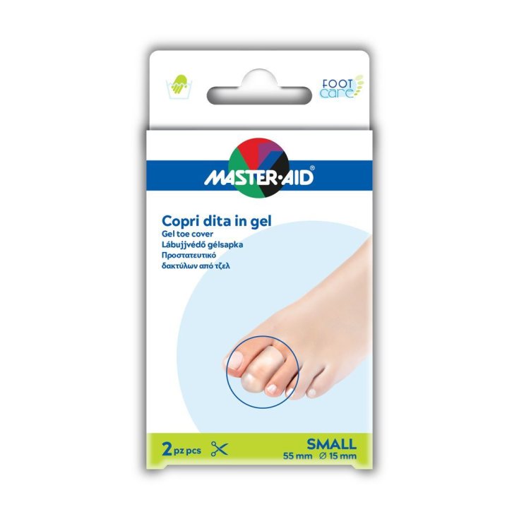 Master-Aid® Fußpflege-Gel-Zehenschutz, kleine Größe, 2 Stück