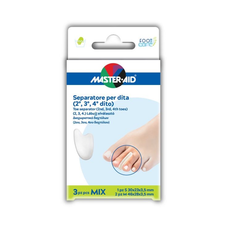 Master-Aid® Foot Care Zehentrenner (2., 3., 4. Finger) 3 Stück