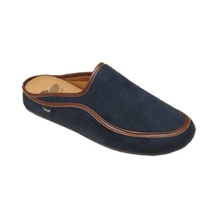 Dr. Scholl® Brandy Herrenhausschuh Bioprint® Fußbett Farbe Total Black Größe 39