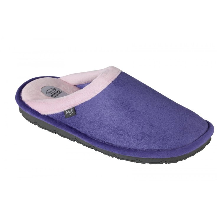 Dr. Scholl's® Damenhausschuh New Brienne aus Mikrofaser Lila/Rosa Größe 36