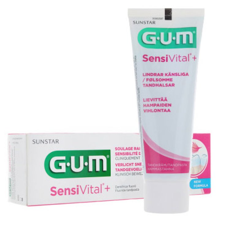 Sunstar Gum Sensivital Zahnpasta mit Fluor 75ml