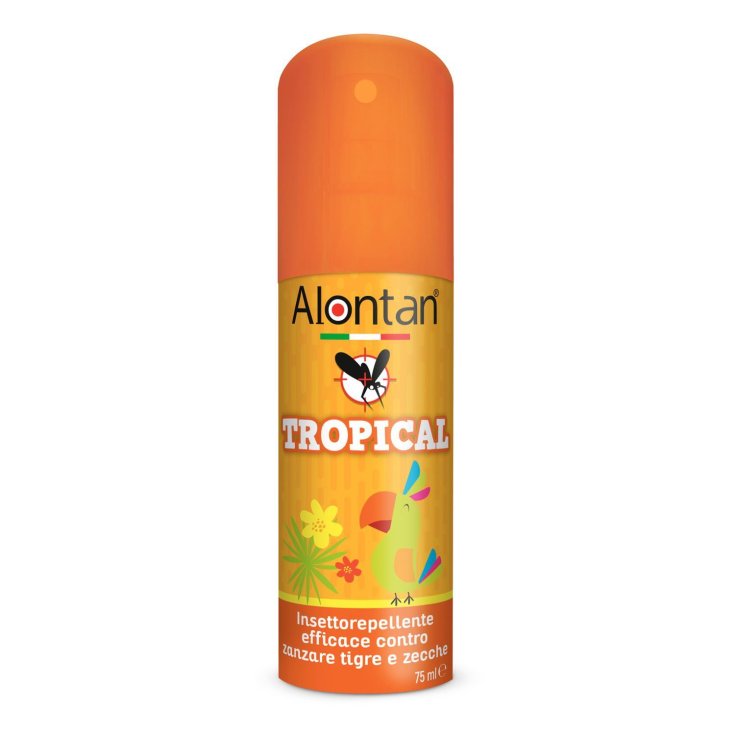 Alontan® Tropical Insektenschutz-Spray, wirksam gegen Tigermücken und Zecken, 75 ml