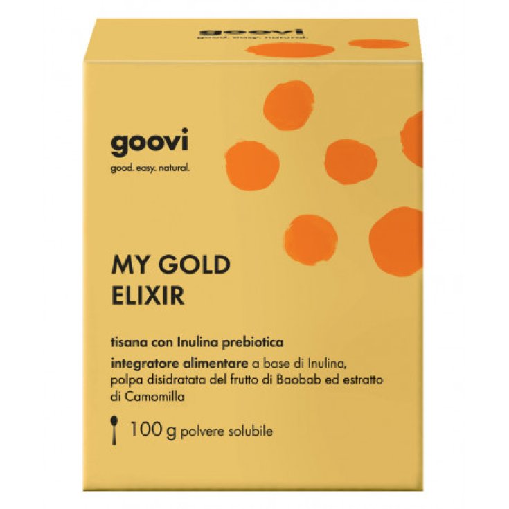 Goovi My Gold Elixir Kräutertee mit präbiotischem Inulin 100g