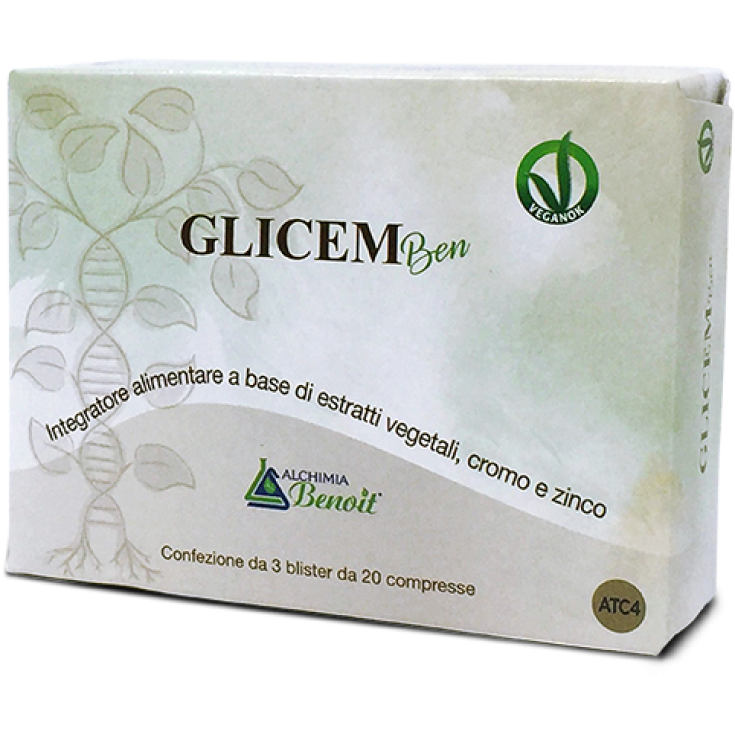 Glicem Ben Nahrungsergänzungsmittel 60 Tabletten