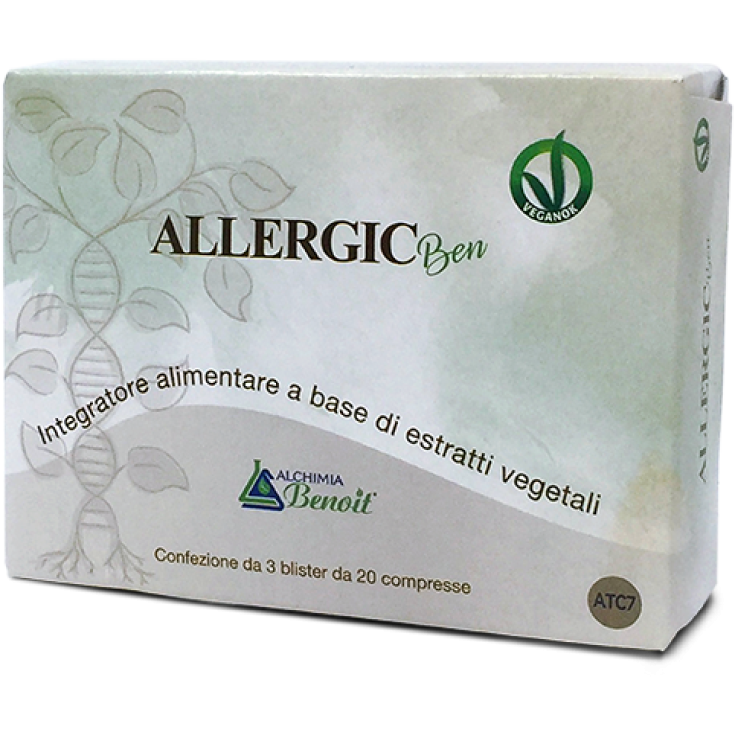 Allergisches Ben Nahrungsergänzungsmittel 60 Tabletten
