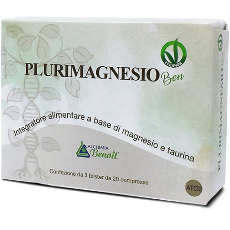 Plurimagnesium Ben Nahrungsergänzungsmittel 60 Tabletten
