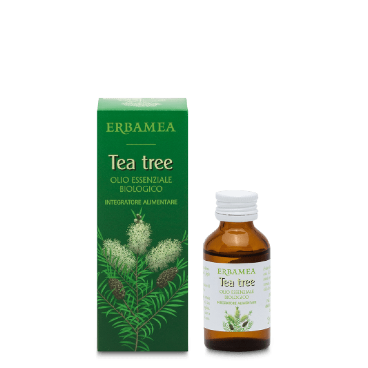 Erbamea Teebaum Bio ätherisches Öl Nahrungsergänzungsmittel 20ml