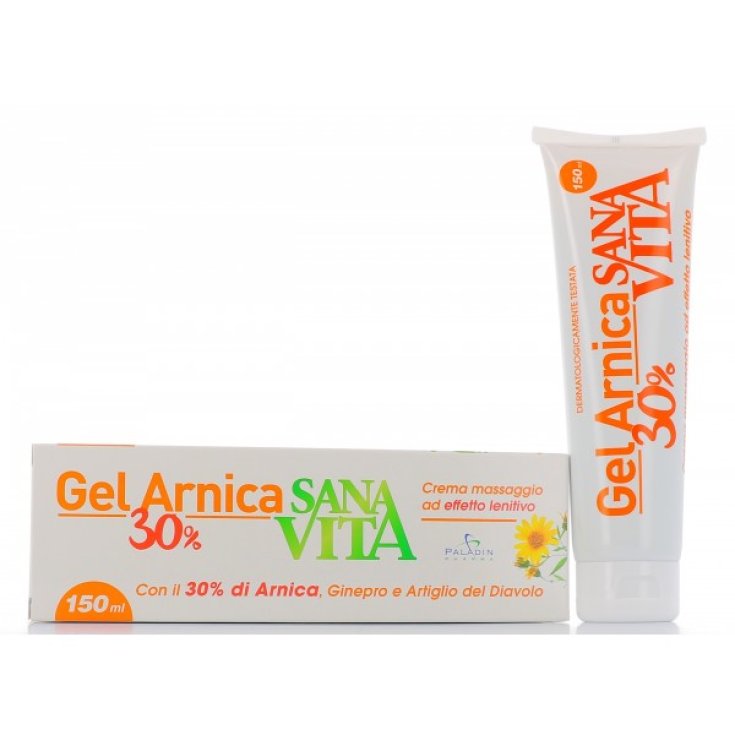 Sanavita Arnica Gel 30% beruhigende Wirkung Massagecreme 150ml