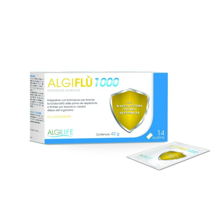 Algilife Algiflu '1000 Nahrungsergänzungsmittel 14 Beutel