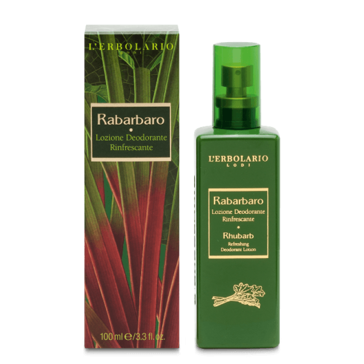 L'Erbolario Erfrischende Deo-Lotion Rhabarber 100ml