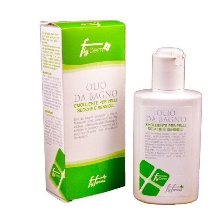 FlyFarma FlyDerm Weichmachendes Badeöl für trockene und empfindliche Haut 250 ml