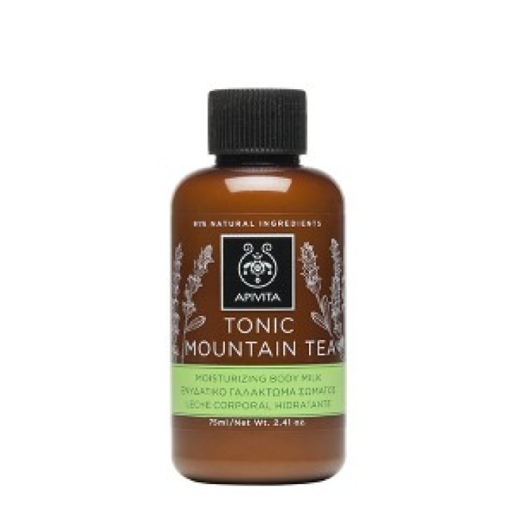 Apivita Tonic Mountain Tea Feuchtigkeitsspendende Körpermilch 75ml
