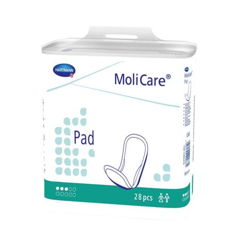 Molicare Pad Unisex 3 Tropfen Iva22 28 Stück