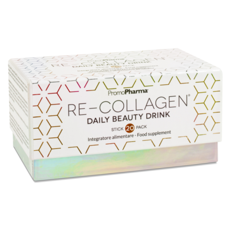 PromoPharma Re-Collagen Nahrungsergänzungsmittel Glutenfrei 20 Stick 12ml