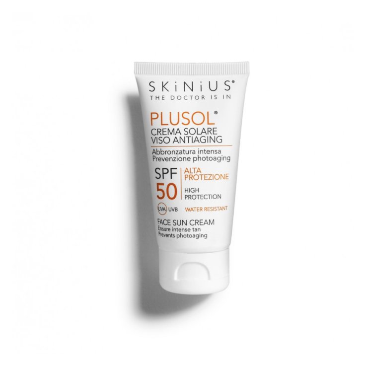 Skinius Plusol Anti-Aging Gesichts-Sonnencreme LSF 50 50ml