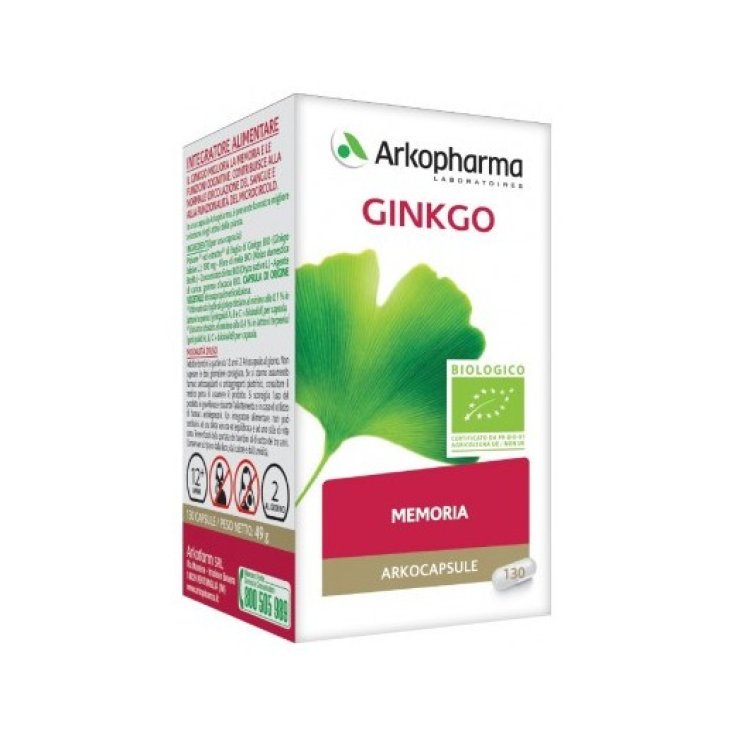 Arkocapsule Ginkgo Bio 130 Kapseln