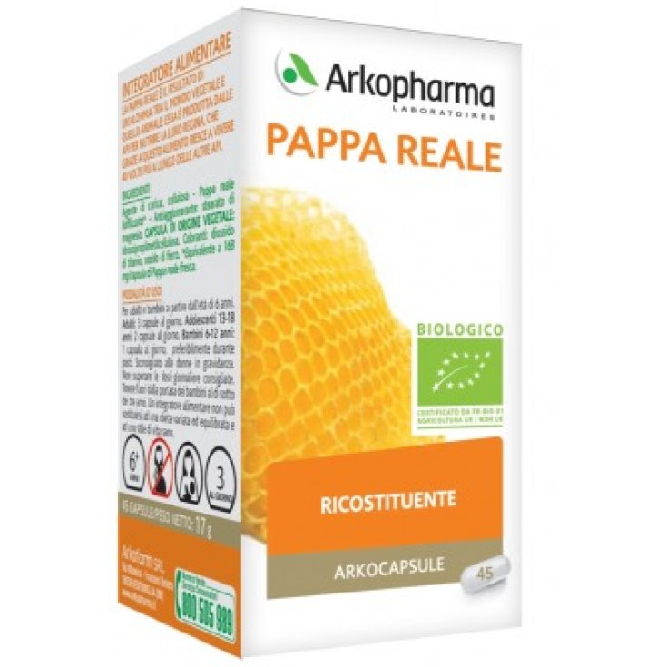 ArkoPharma Laboratoires ArkoCapsule Gelée Royale Bio 45 Kapseln