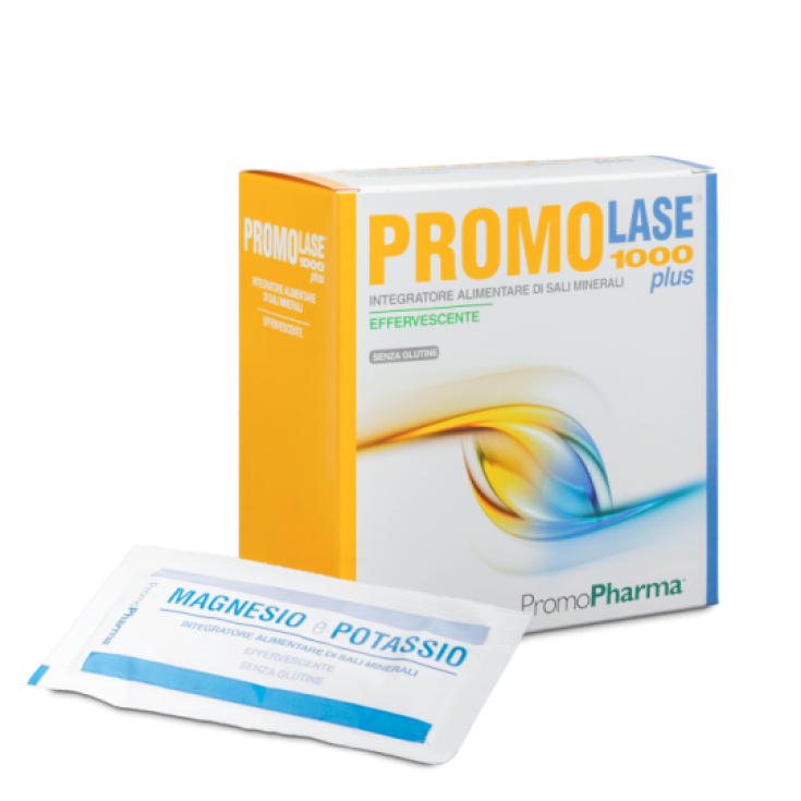 PromoPharma Promolase 1000 Plus Nahrungsergänzungsmittel aus Magnesium und Kalium 30 Stick