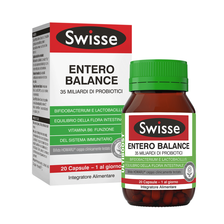 Swisse Ultiboost Entero Balance Nahrungsergänzungsmittel 20 Kapseln