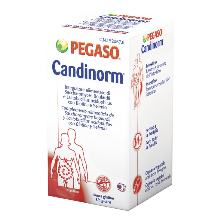 Pegaso Candinorm Nahrungsergänzungsmittel 30 Kapseln