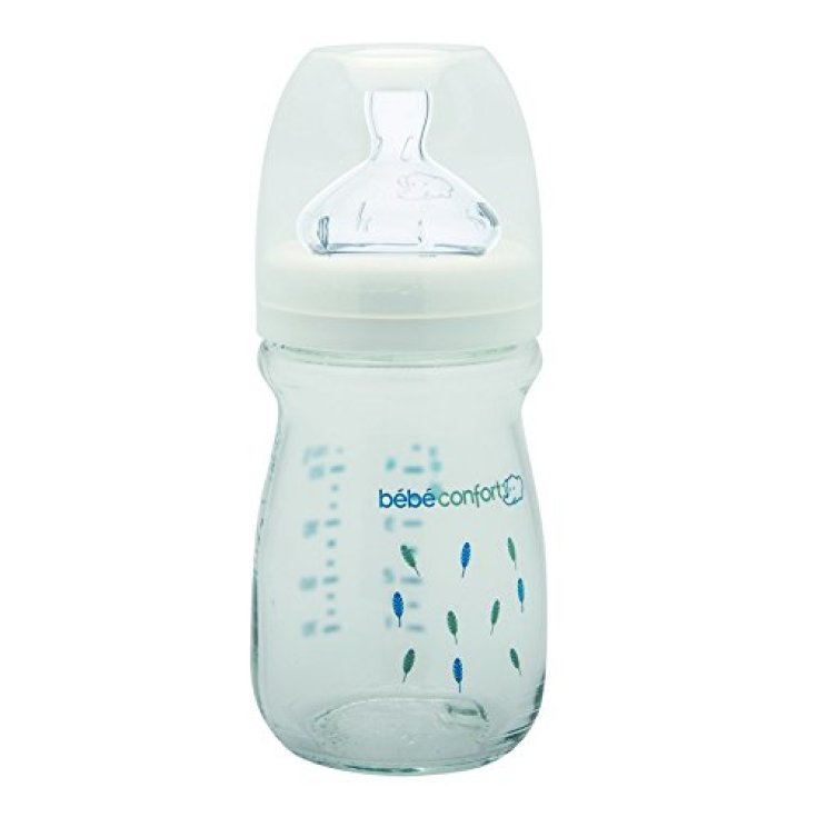 Mam Bebe Confort Babyflasche Glas Silikonsauger 130ml