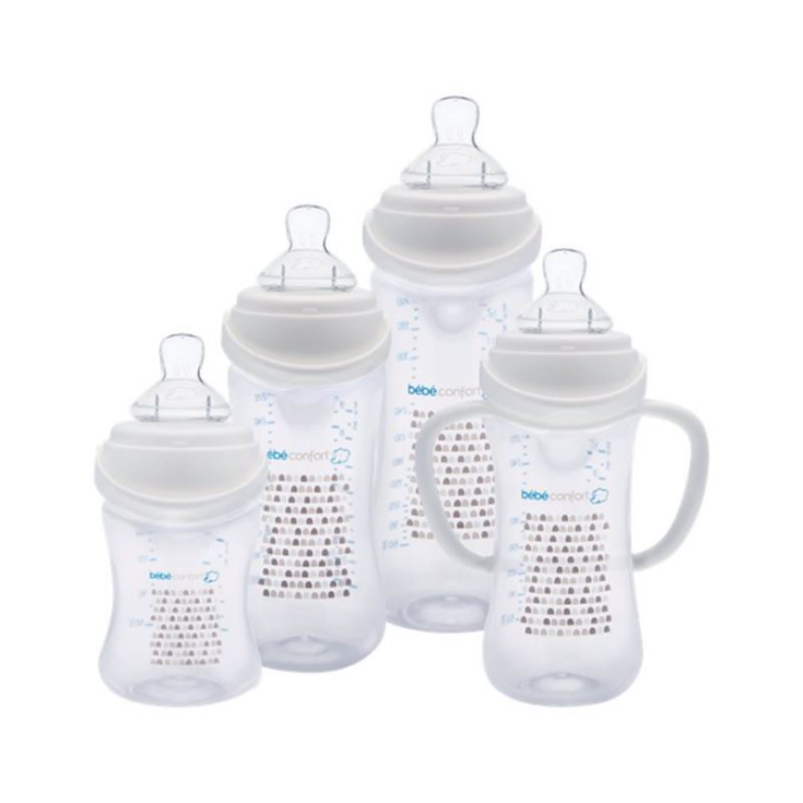 Bébé Confort Perfect Sense Babyflasche aus Glas mit T1 270 ml Silikonsauger